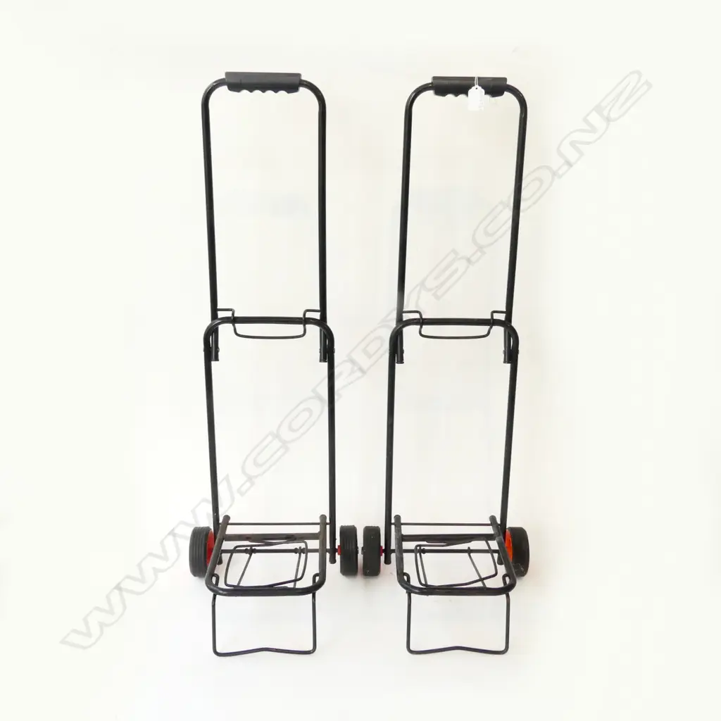 PAIR OF TROLLEYS FOR MOVING BOXES, L.870MM Image 1++