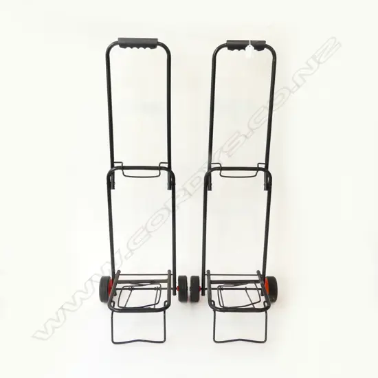 PAIR OF TROLLEYS FOR MOVING BOXES, L.870MM