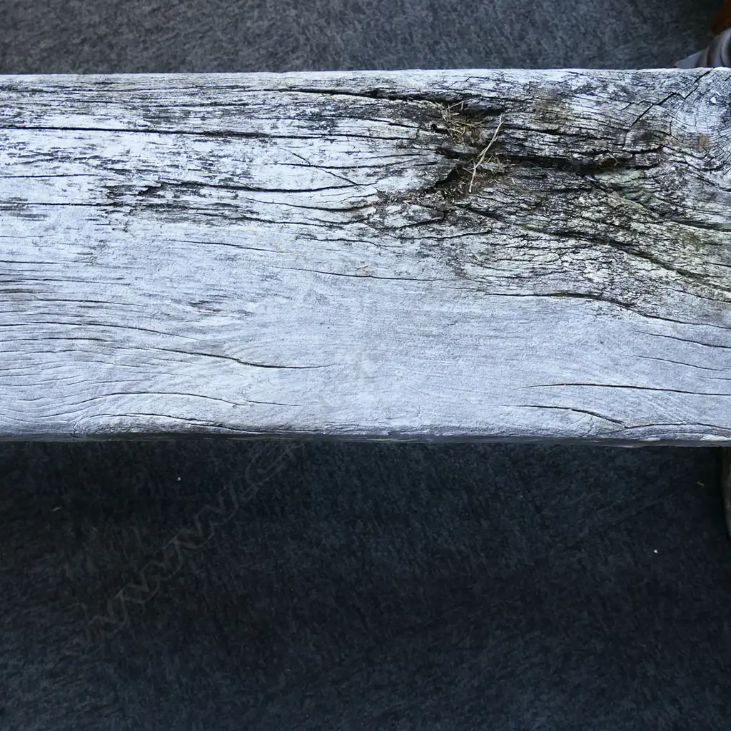 RUSTIC WOODEN BENCH W.1650mm Image 1++