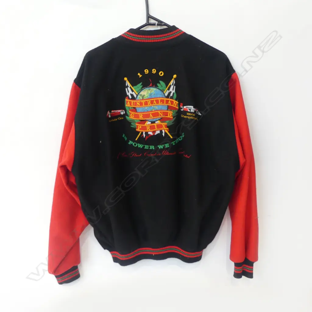 BOMBER JACKET; AUSTRALIAN GRAND PRIX 1990 Image 1++