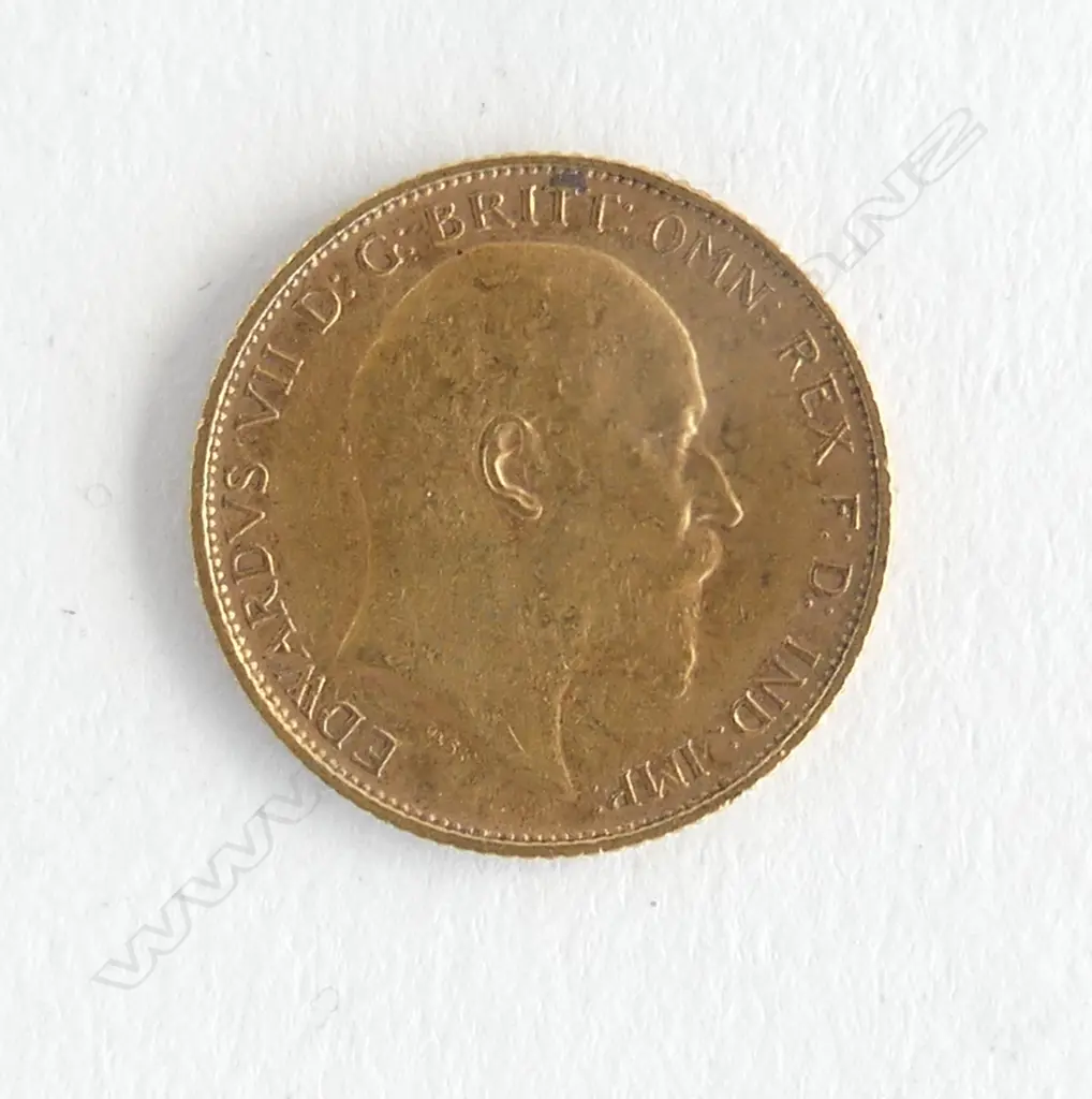 1903 GOLD HALF SOVEREIGN Sydney mint Image 1++