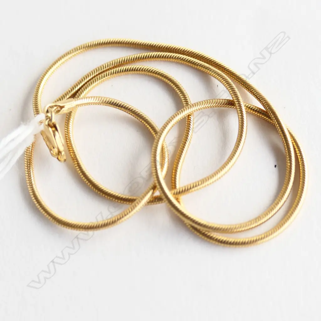 18CT GOLD NECKLACE 11.4gms Image 1++