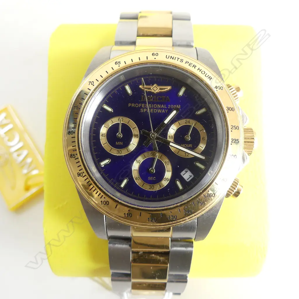 INVICTA GENTS WRIST WATCH, BOXED & RUNNING Image 1++
