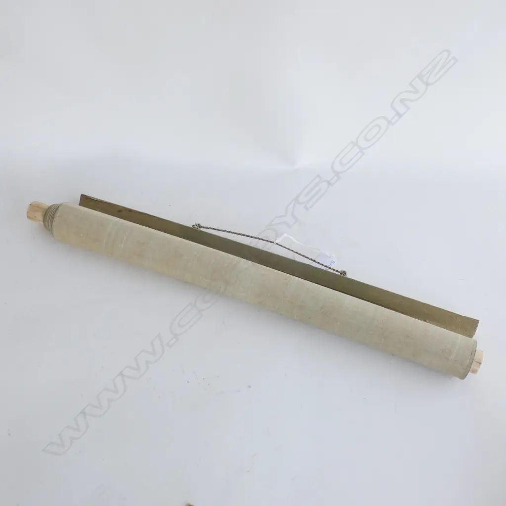 ORIENTAL SCROLL W BEARDED MAN AND SWORD Image 1++