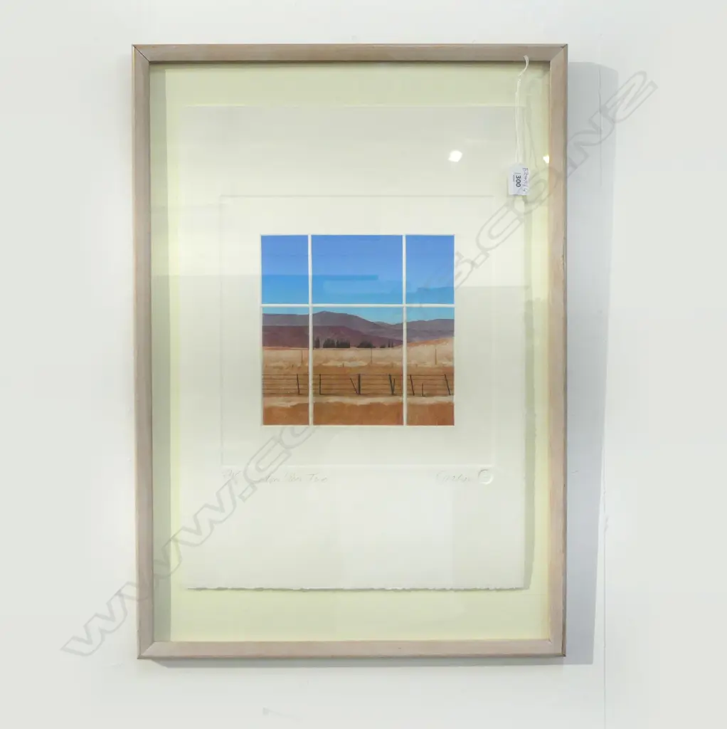BARBARA GRAHAM 'WINDOW VIEW TWO' SCREEN PRINT 24/30 525x380mm Image 1++