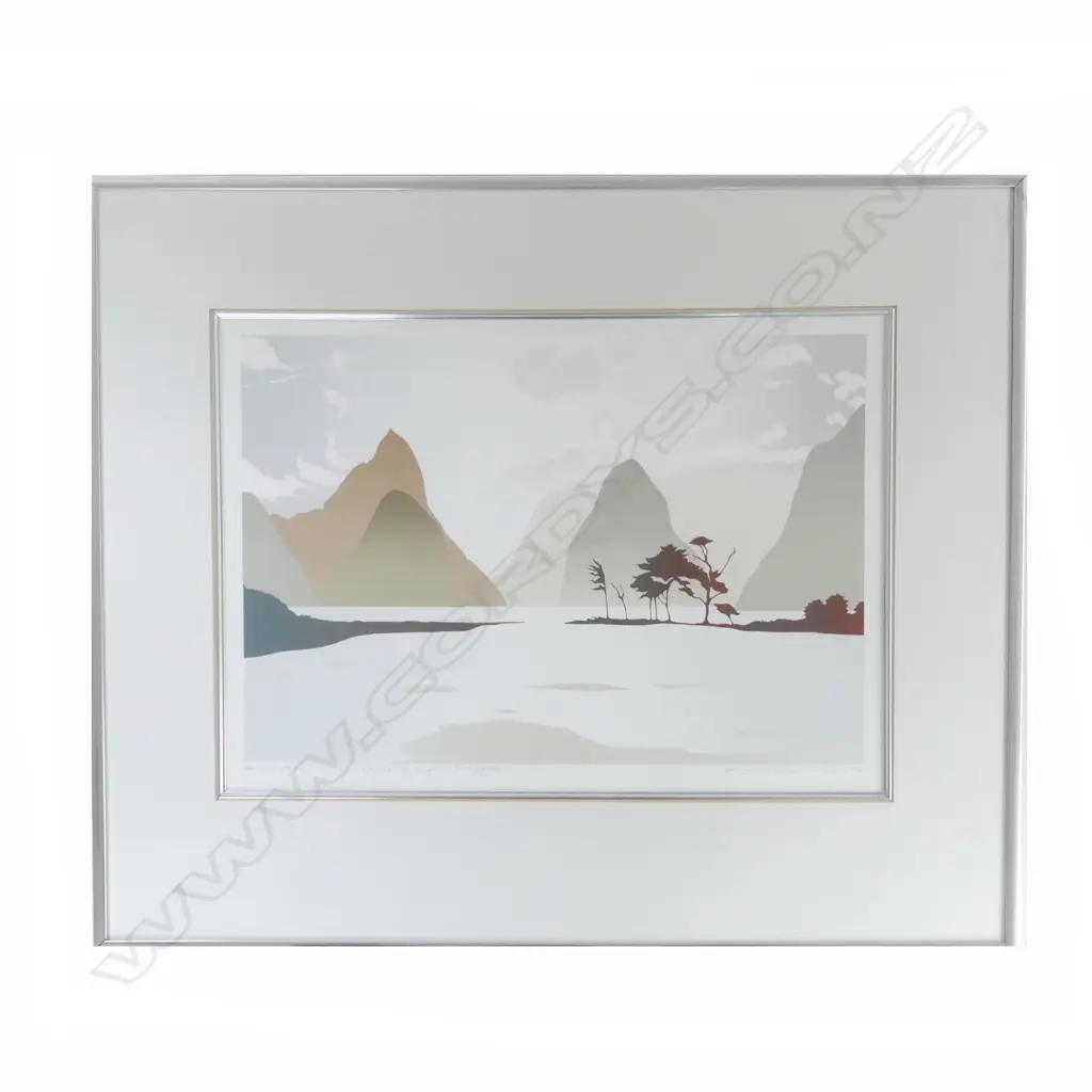 MALCOLM WARR 'EVENING LIGHT MILFORD' AP IV/XX '90 300x425mm Image 1++