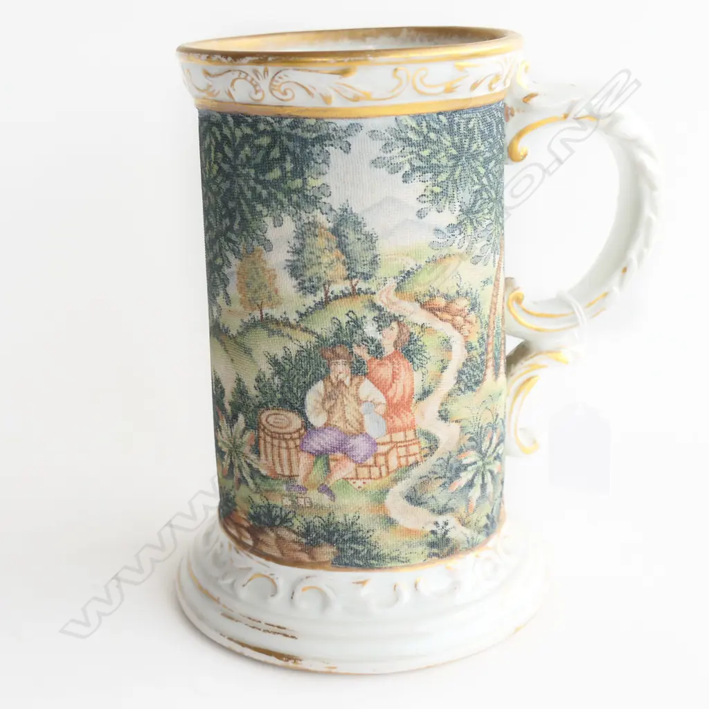 GERMAN MEISSEN TANKARD H.190mm Image 1++