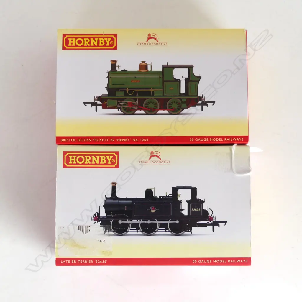 2 HORNBY OO GAUGE TRAINS; TERRIER 32636 & HENRY 1264 Image 1++