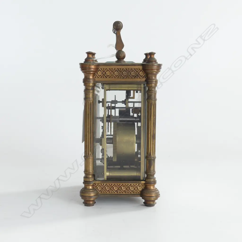 (25326) VINTAGE CARRIAGE CLOCK, H130mm Image 1++