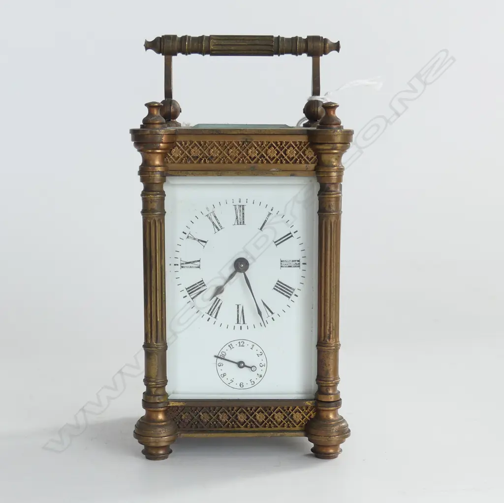 (25326) VINTAGE CARRIAGE CLOCK, H130mm Image 1++