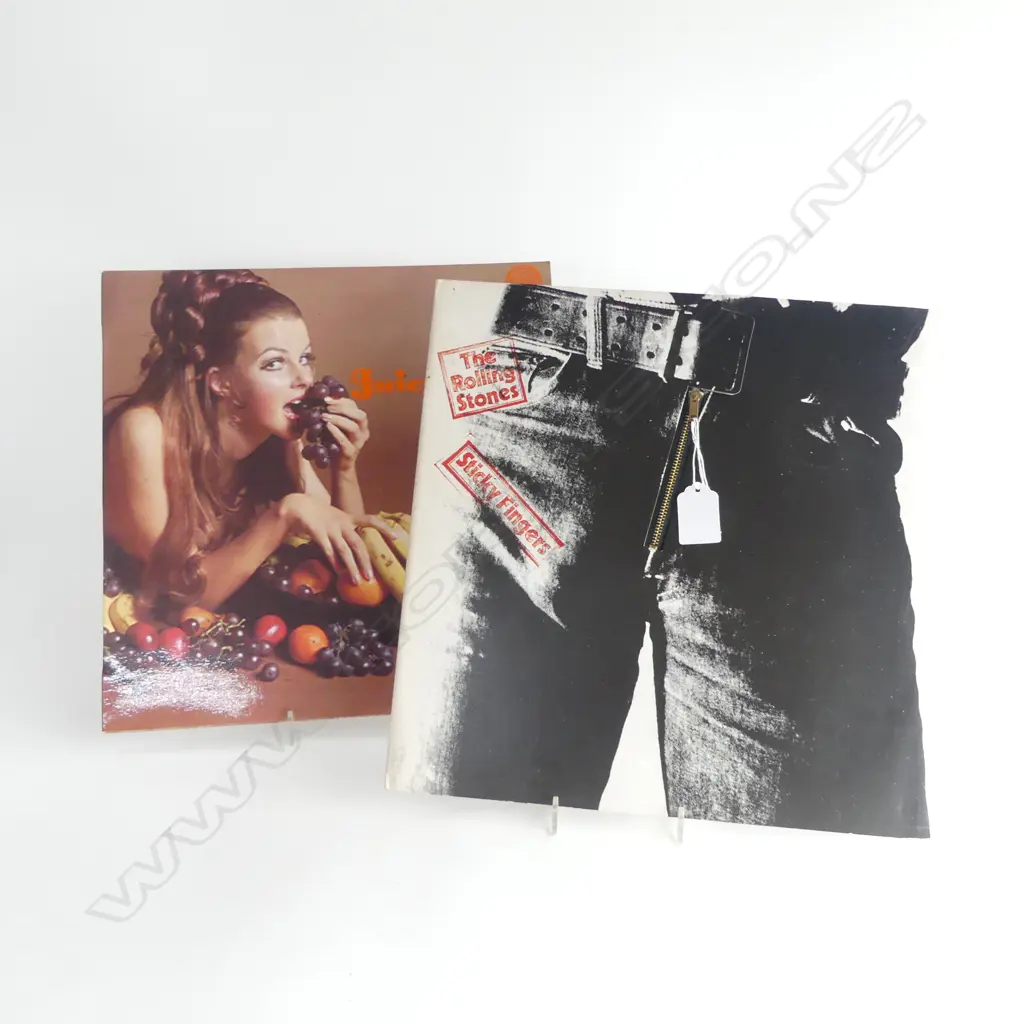 2 RECORDS; ROLLING STONES 'STICKY FINGERS', JUICY LUCY Image 1++