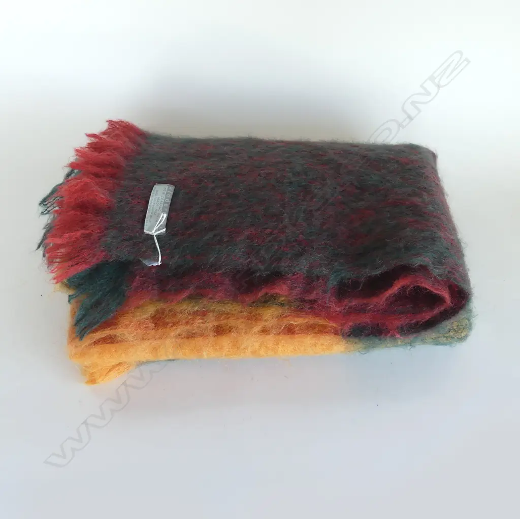 WINDERMERE NZ MOHAIR BLANKET Image 1++