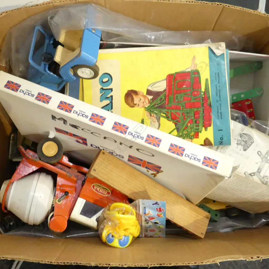 VINTAGE TOYS, MECCANO ETC Image 1++