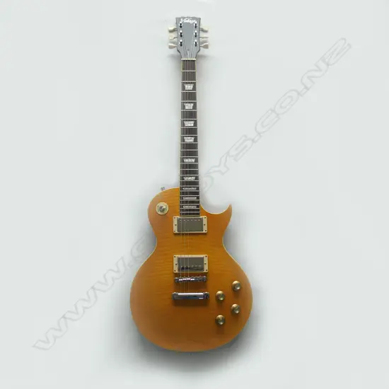 VINTAGE BRAND PARADISE LES PAUL ELECTRIC GUITAR WITH HARD CASE