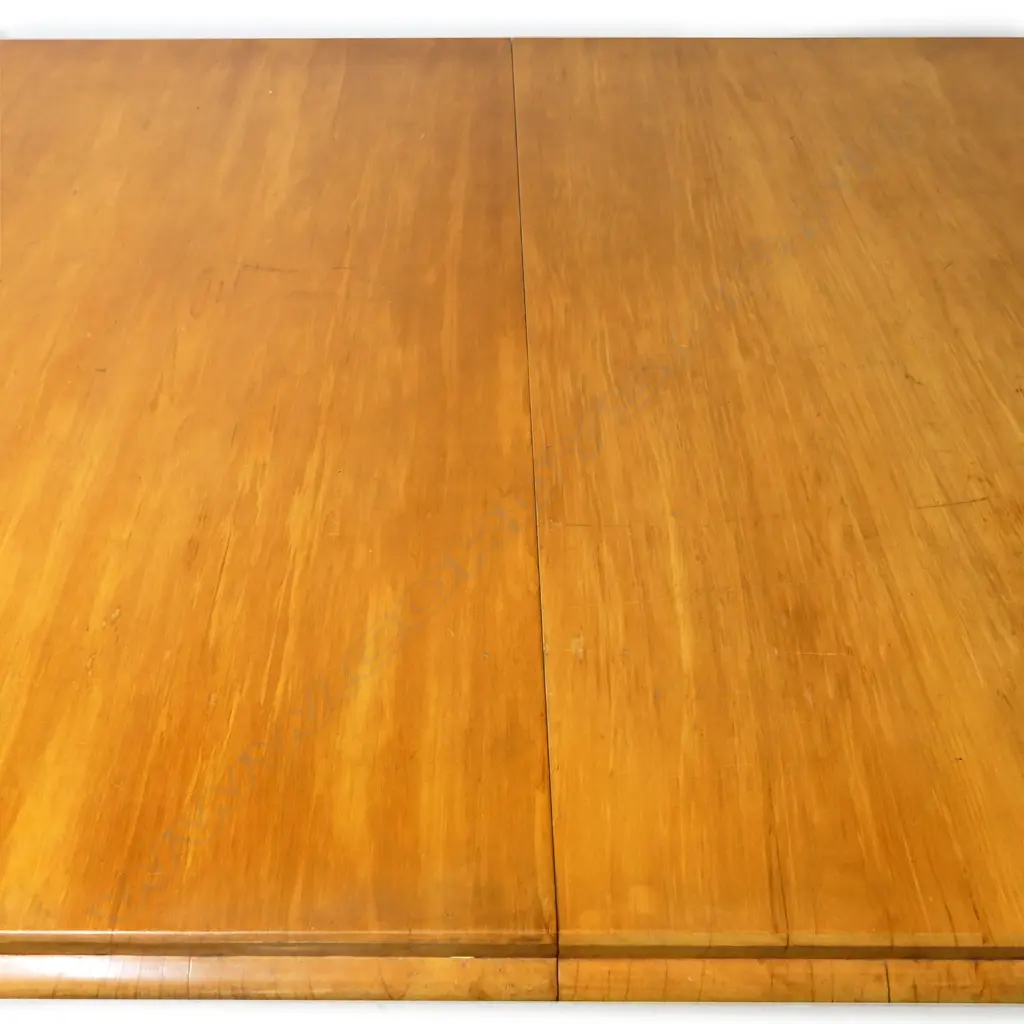 DINING TABLE w. 3 LEAVES & CRANK Image 1++