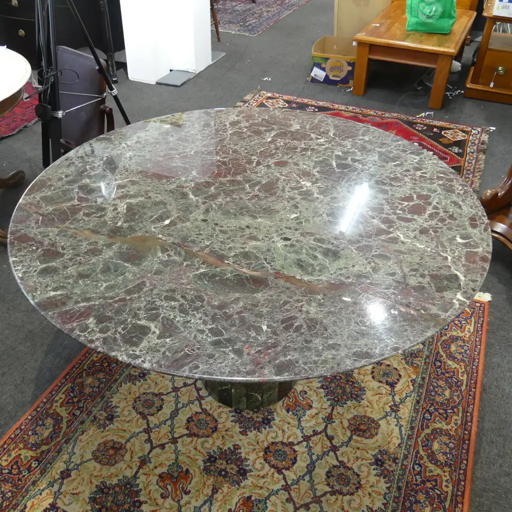 MARBLE TOP TABLE 1280 x 740mm Image 1++