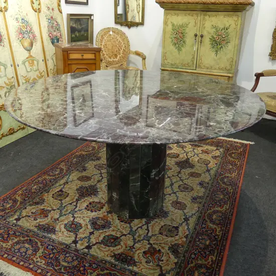 MARBLE TOP TABLE 1280 x 740mm