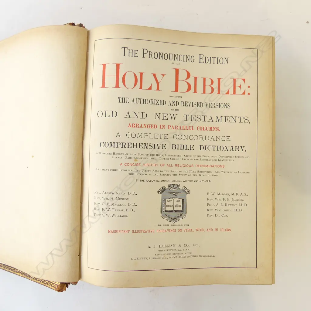 ANTIQUE BIBLE Image 1++