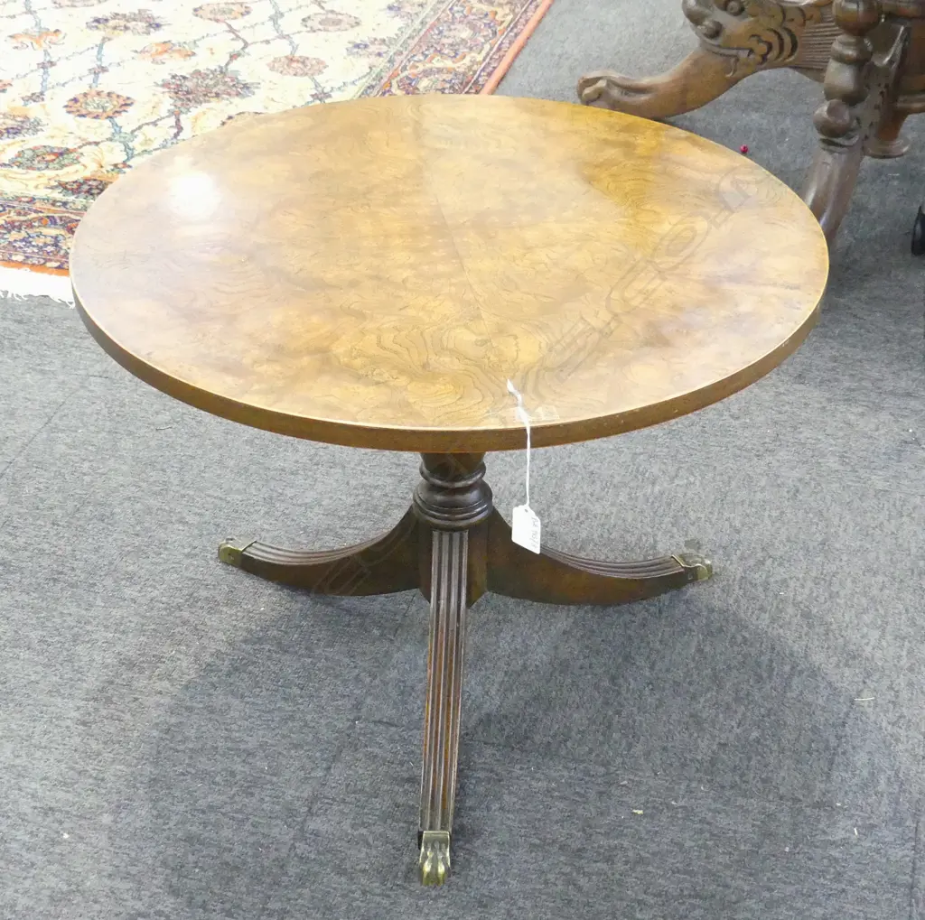 REGENCY STYLE SIDE TABLE 610mm dia H.445mm Image 1++