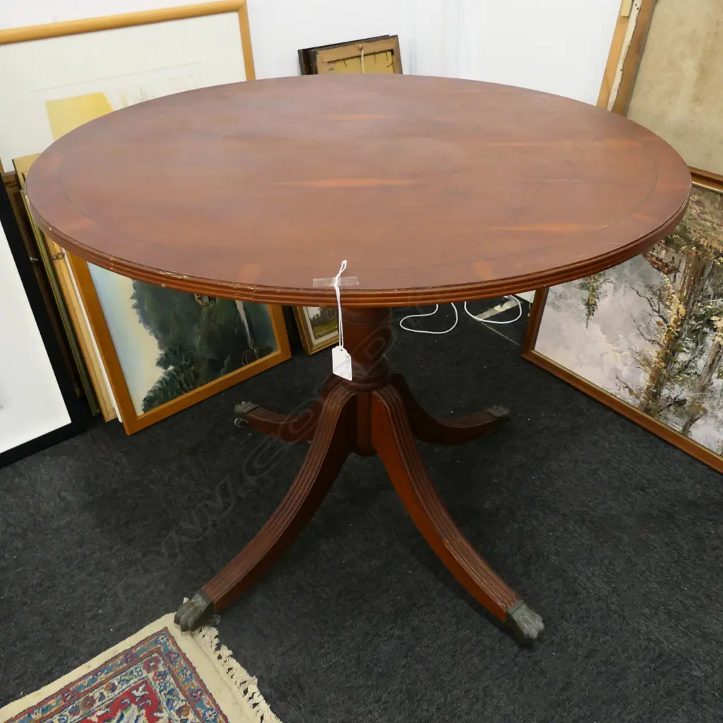 REGENCY STYLE SUPPER TABLE 910mm dia Image 1++