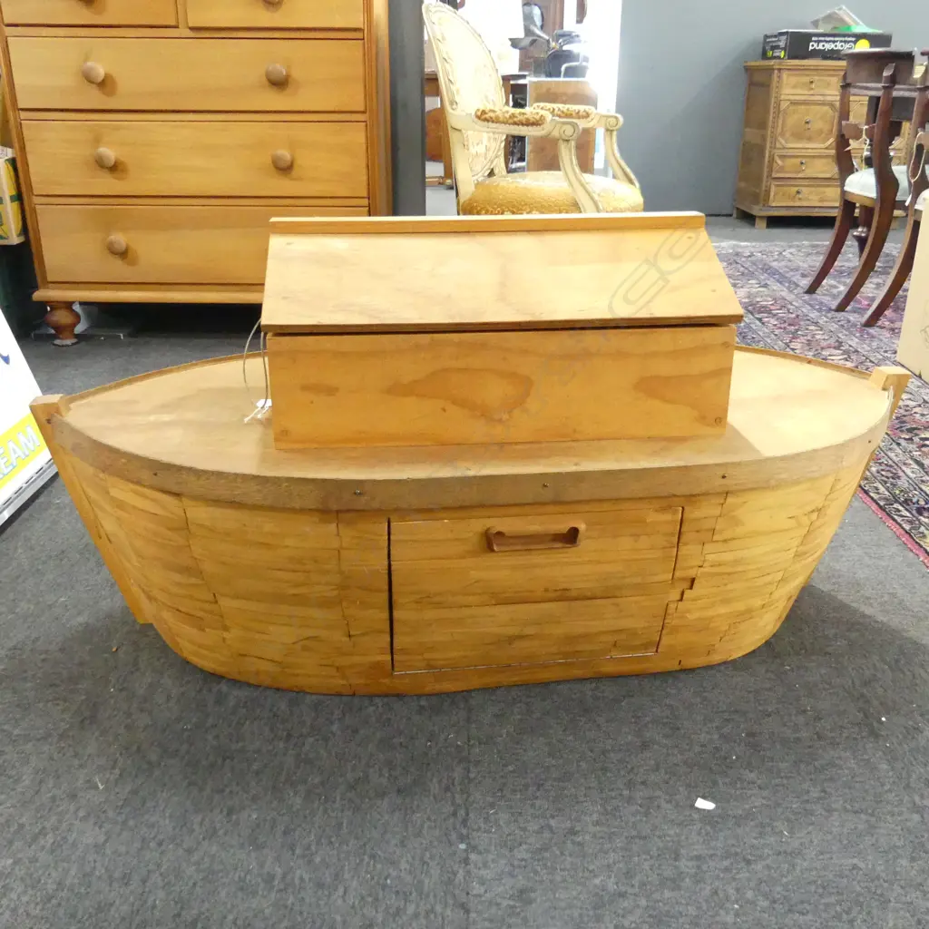 WOODEN ARK L.1250mm Image 1++