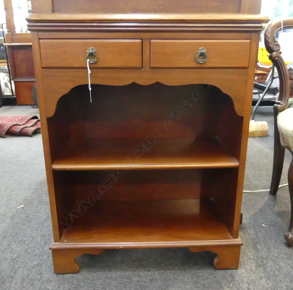 CUPBOARD w. 2 DRAWERS & 2 SHELVES 610x300x775mm Image 1++