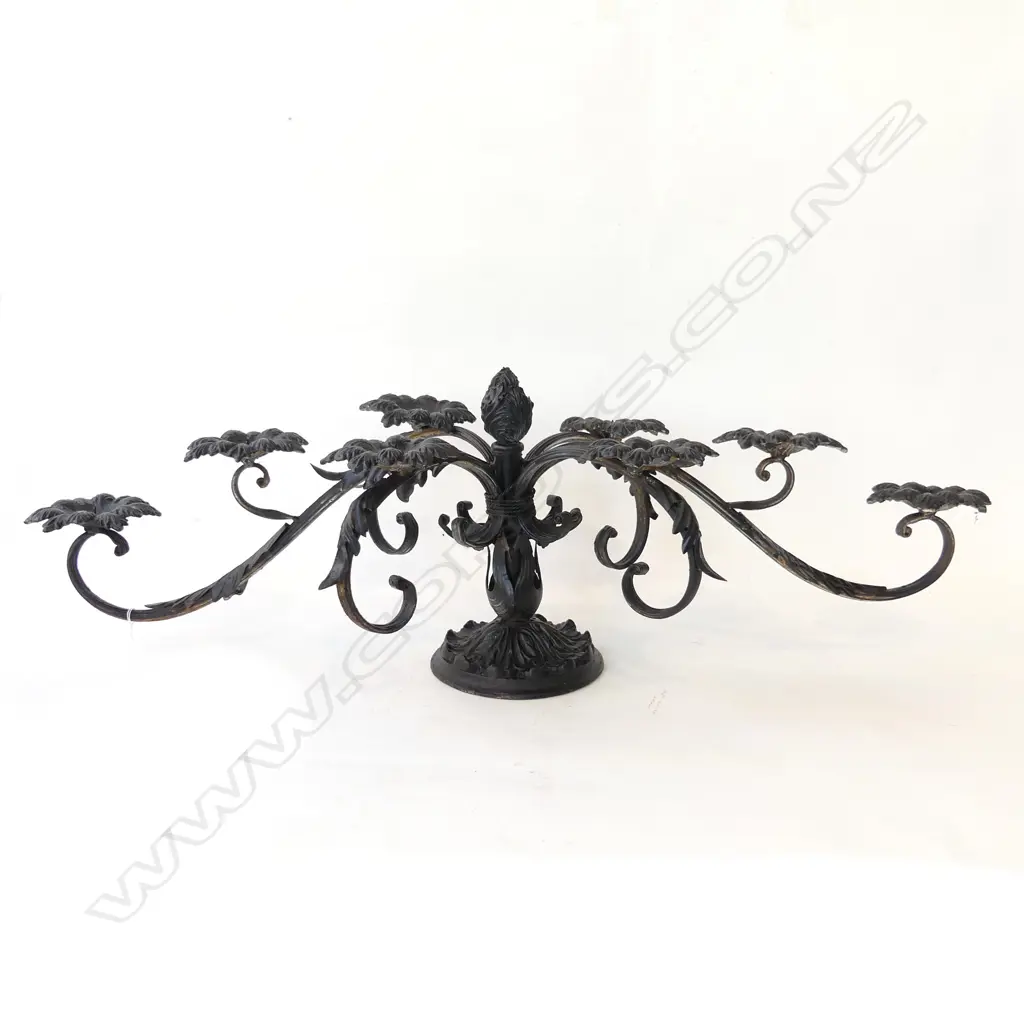 LG BLACK METAL CANDELABRA W.1000mm Image 1++