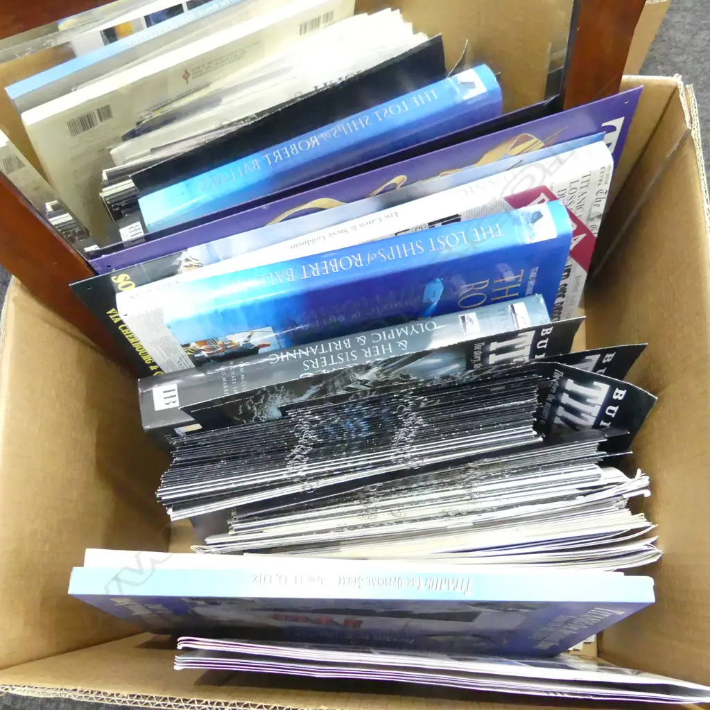 TITANIC BOOKS & MAGAZINES Image 1++
