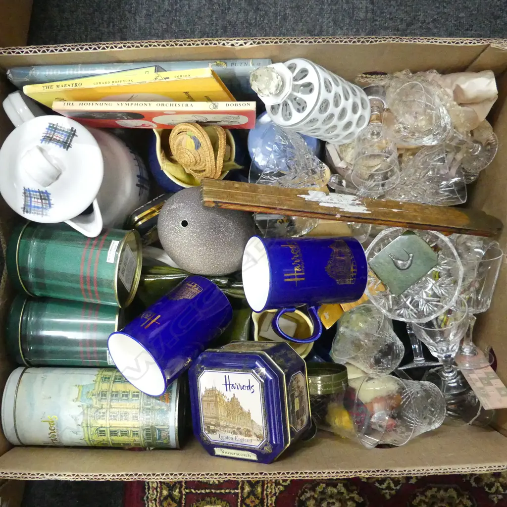ASST. CHINA, HARRODS TINS ETC Image 1++