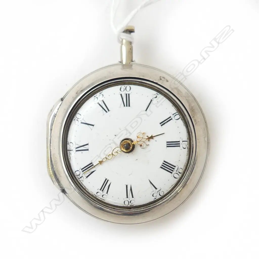 London 1774 silver PAIR WATCH POCKET WATCH by DAN GYLES NO GLASS Image 1++