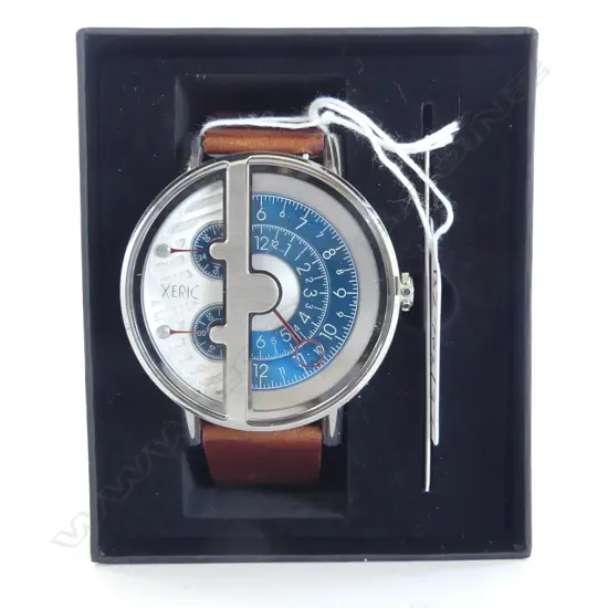 MINT & BOXED GENTS XERIC WRIST WATCH 