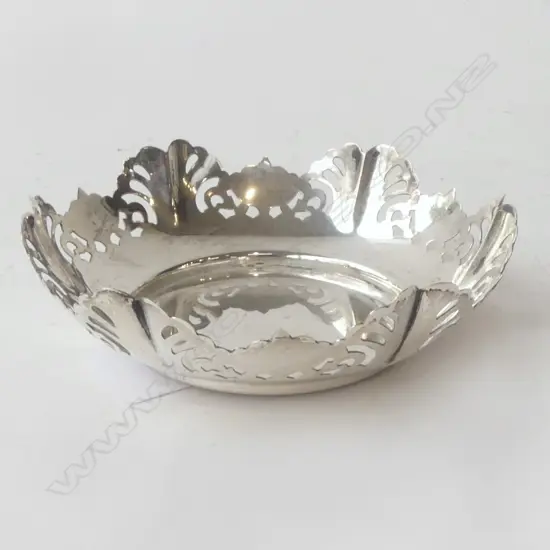 S/SILVER BON BON DISH 65GRMS