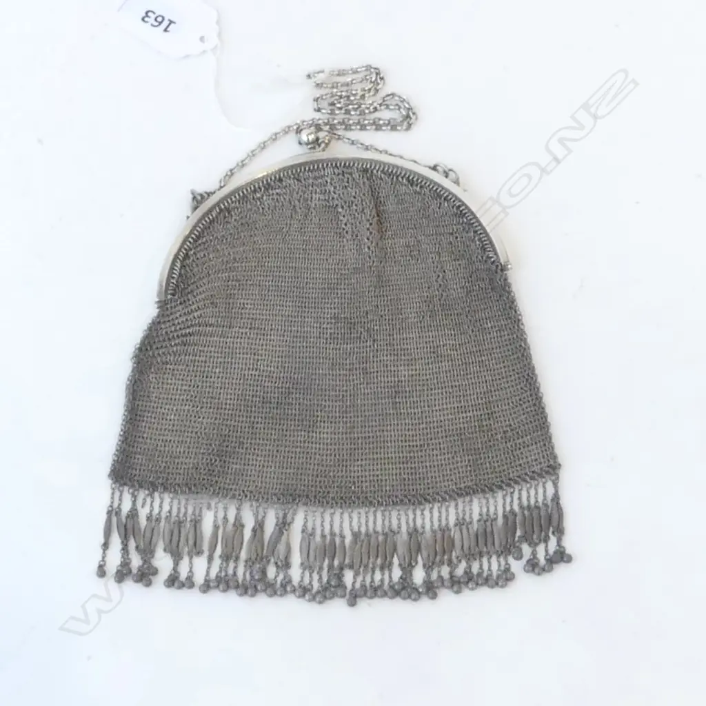 STG SILVER PURSE 162gms Image 1++