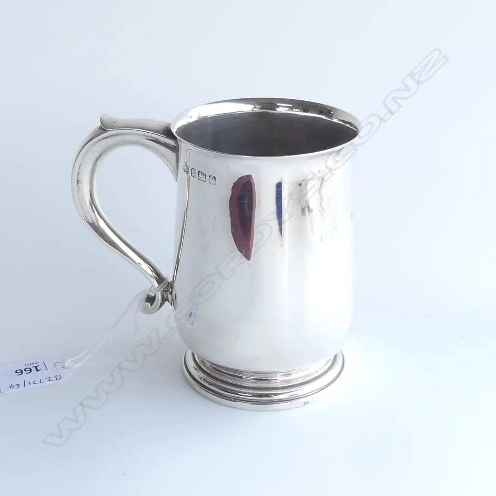 S/SILVER PINT BEER MUG 382GRMS  Image 1++