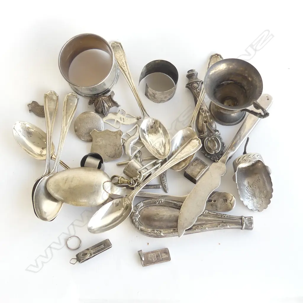 BAG OF SCRAP SILVER 184GRMS Image 1++