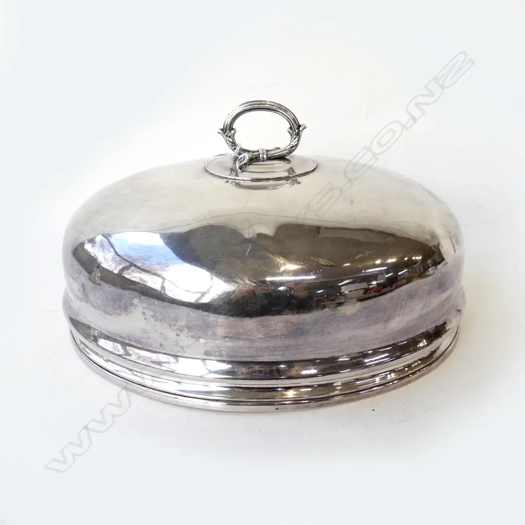 SILVER PLATE FOOD DOME 355x255x200mm Image 1++