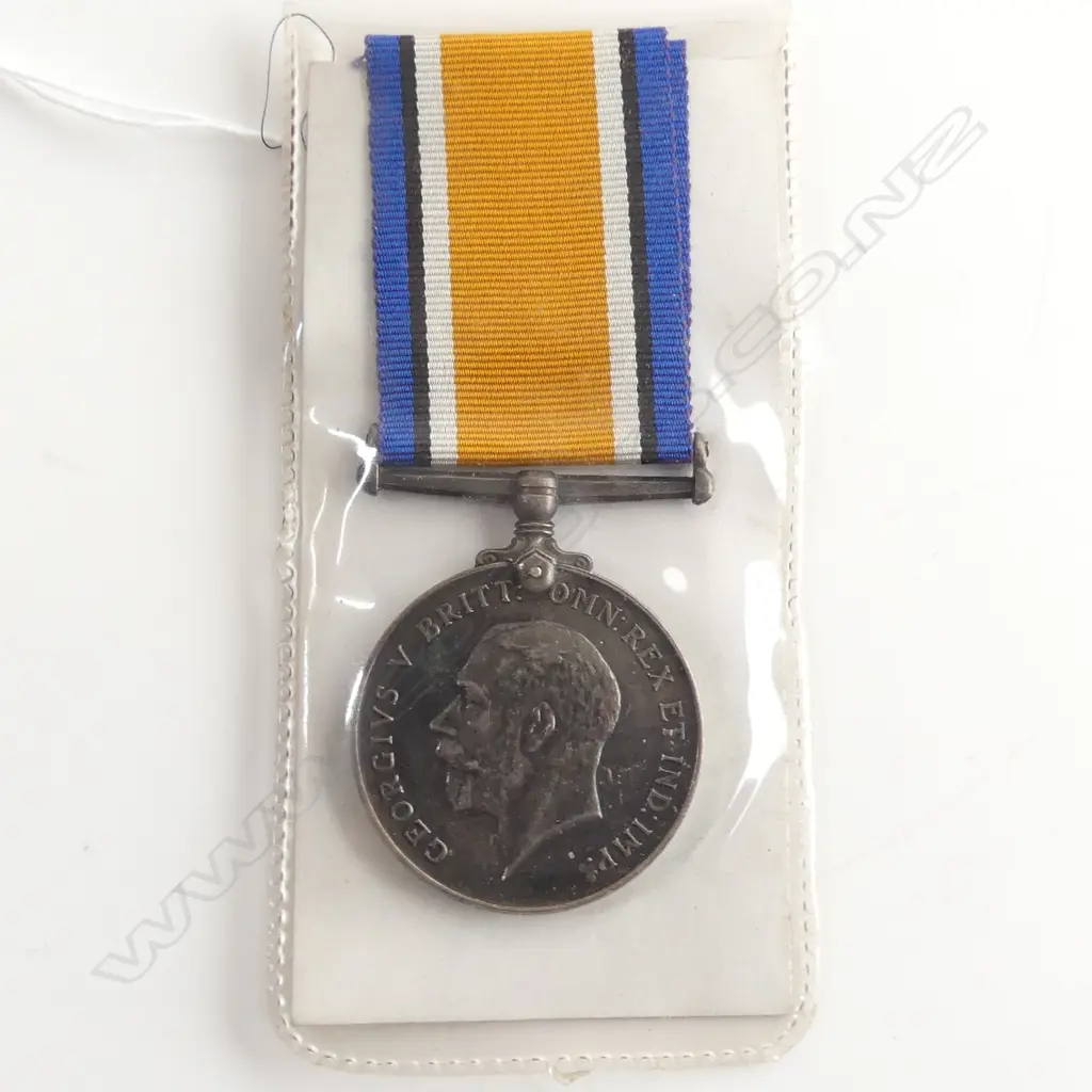 WW1 SERVICE MEDAL PVT S HURST  S LAN REDG Image 1++