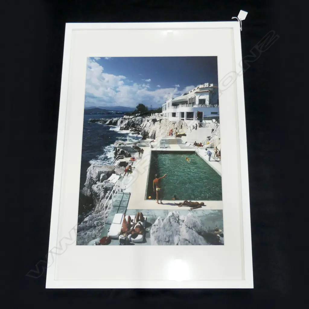 SLIM AARONS PRINT, HOTEL DU CAP EDEN ROC 565x395mm Image 1++