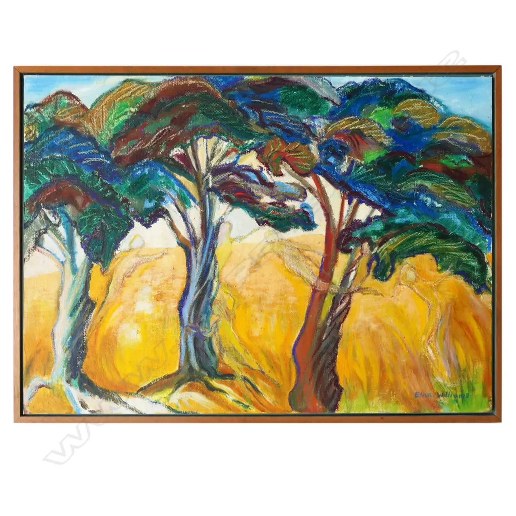 (25320) ELISA WILLIAMS 'SPIRITS' OIL ON BOARD, 430 x 600mm Image 1++
