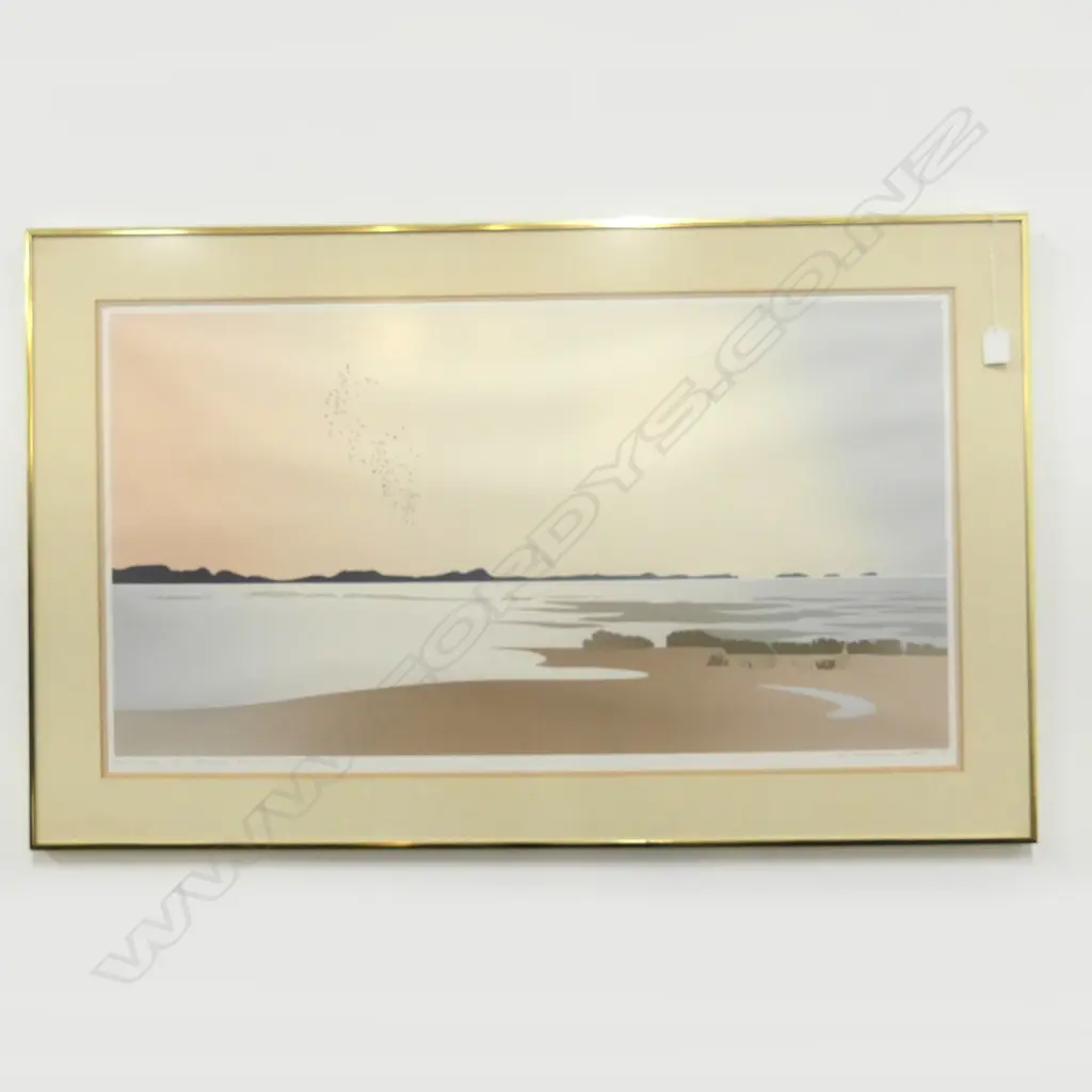 MALCOLM WARR 'FAREWELL PIT FROM PAPONGA' AP '84 475x860mm Image 1++