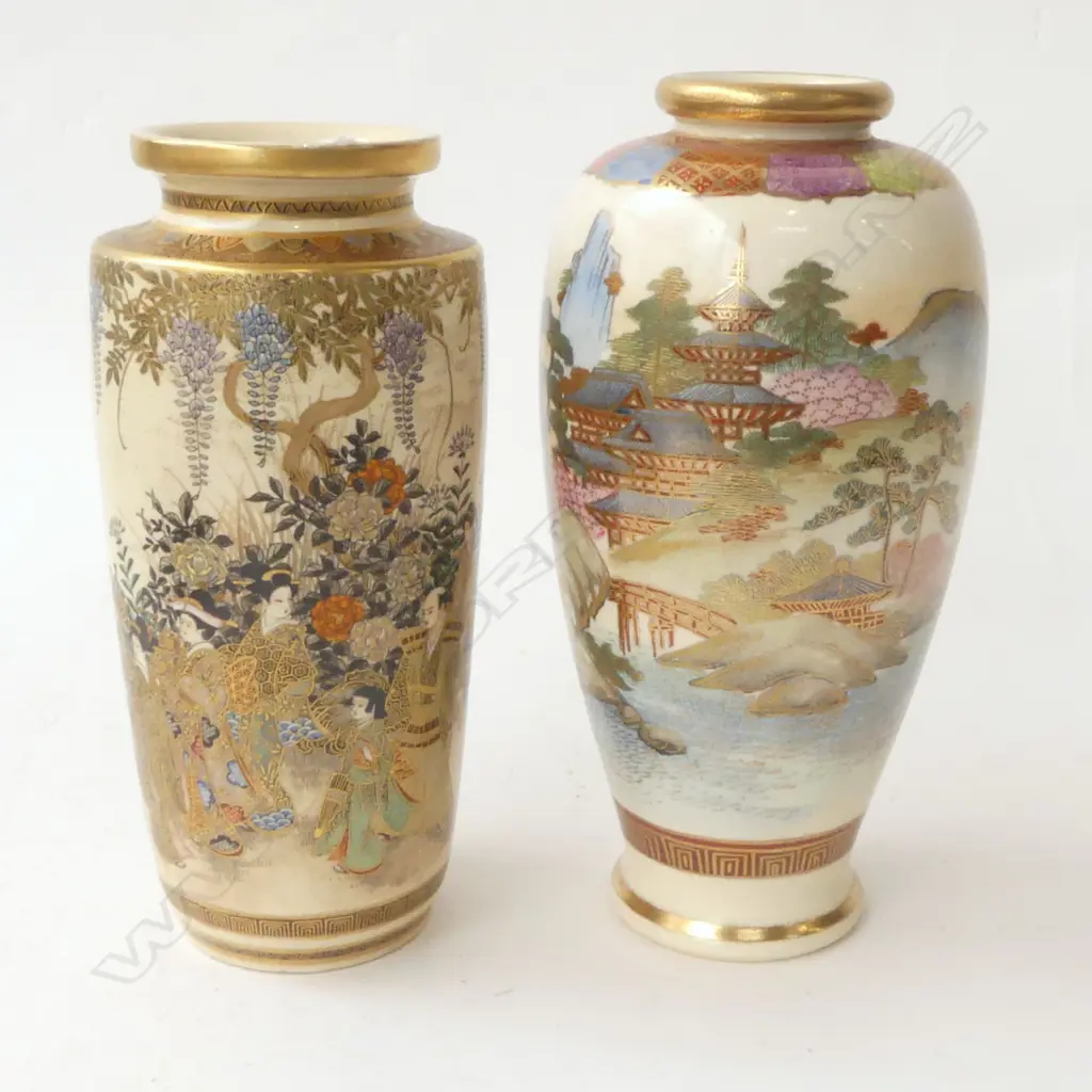 2 SATSUMA VASES H.215mm Image 1++