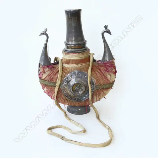 INDIAN VESSEL H.380mm 'PRESENTED TO A. P. COX Esqr. BY THE EDUCATION OFFICE JODHPUR MARCH 1947'