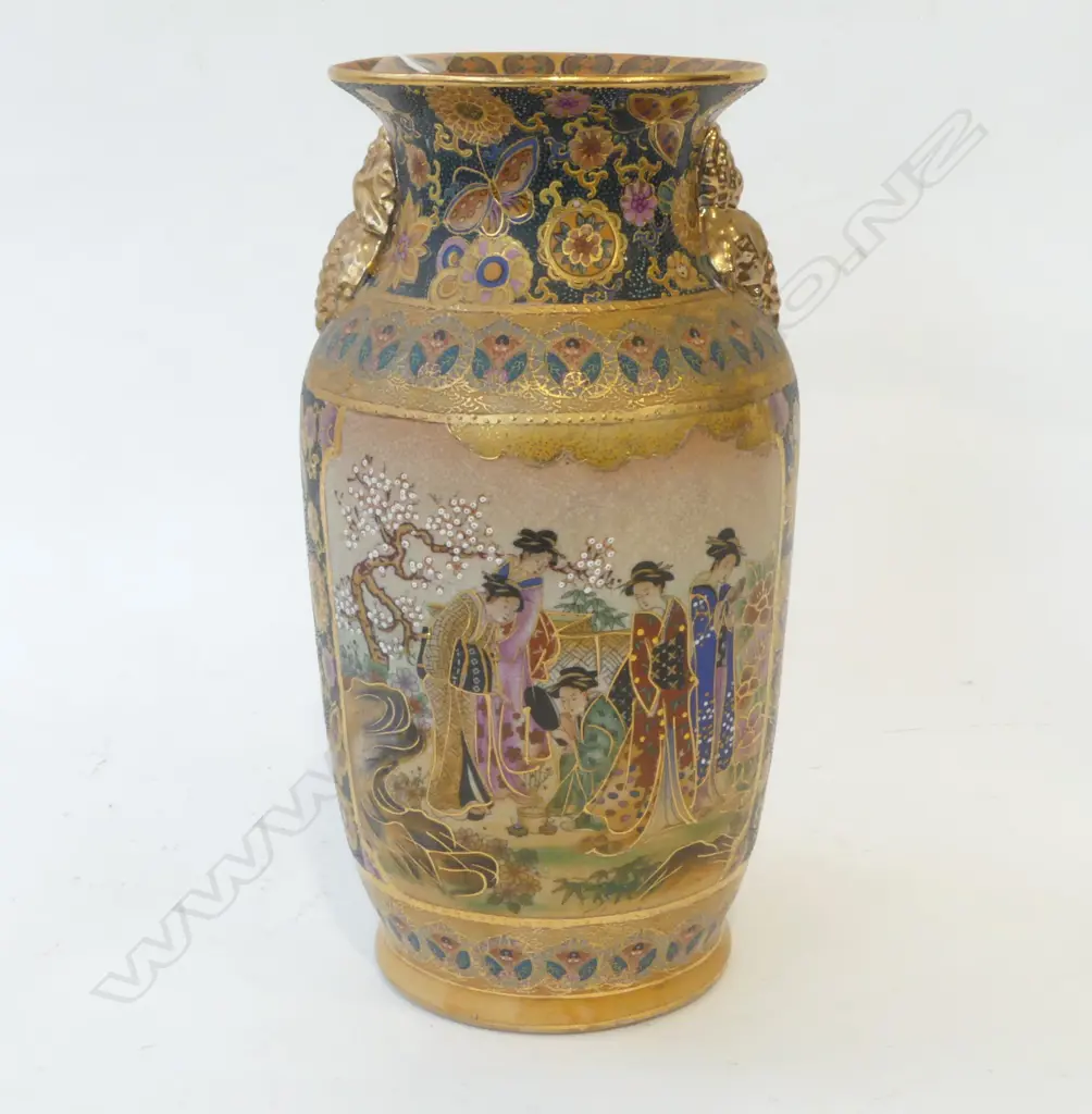 CHINESE SATSUMA VASE H.290mm Image 1++