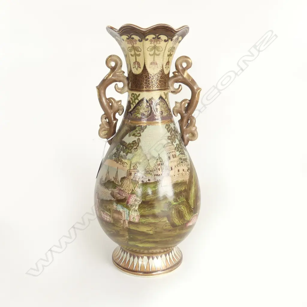 LG ORIENTAL SATSUMA VASE H.400mm Image 1++