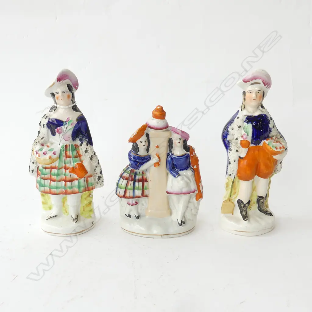 PR STAFFORTSHIRE FIGURES H180MM & ANOTHER H140MM Image 1++