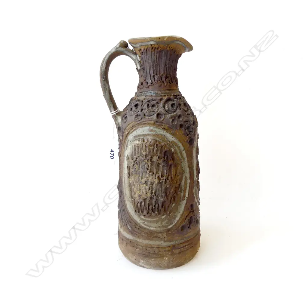 JOHN LAWRENCE STUDIO POTTERY JUG H.265mm Image 1++