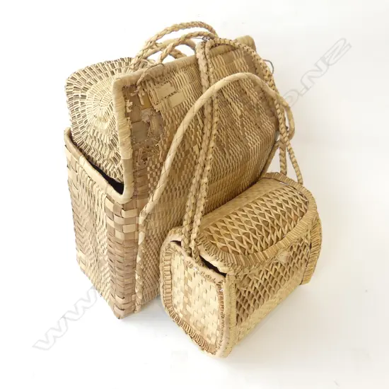 4 TONGAN BASKETS