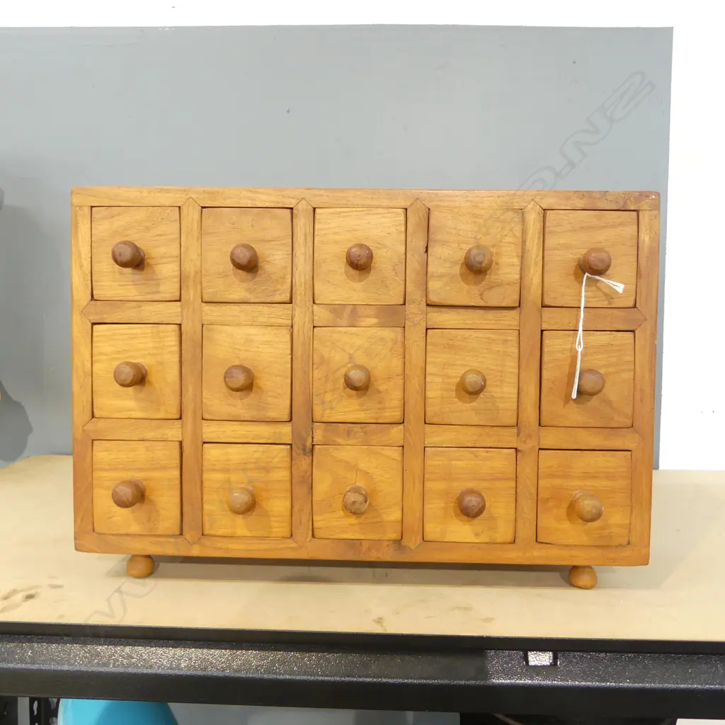 15 DRAWER HANDMADE WORKSHOP CABINET Image 1++