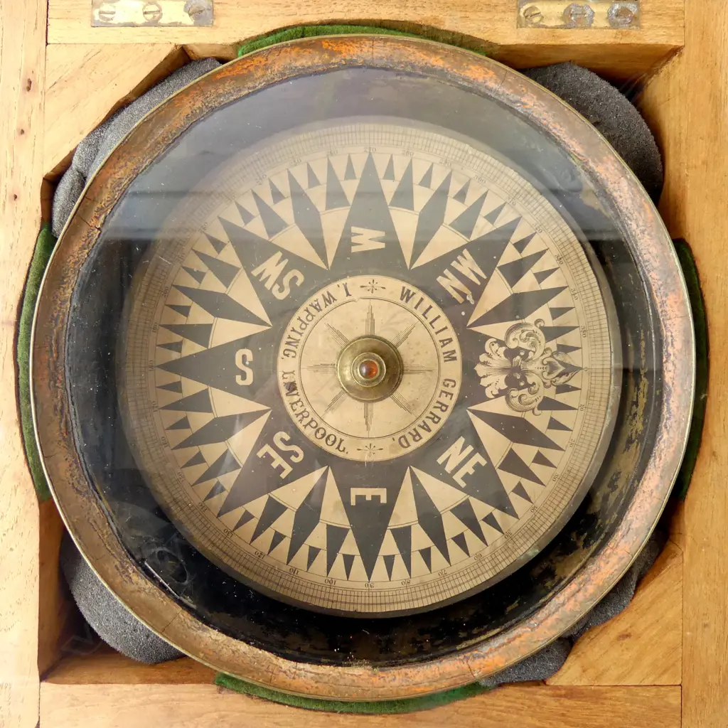 MARINE COMPASS IN CASE DIA230MM Image 1++