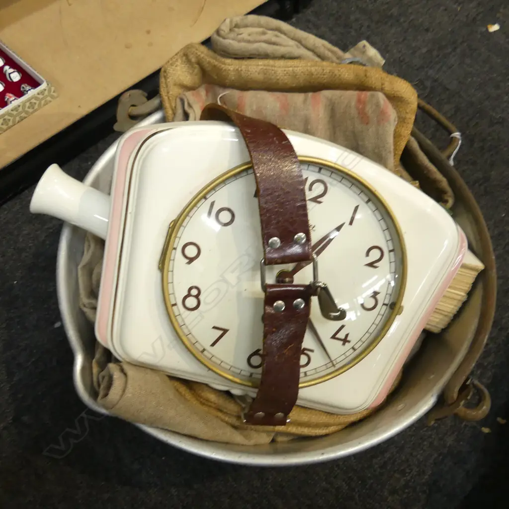 JAM PAN + ASST SACKS, CLOCK ETC Image 1++